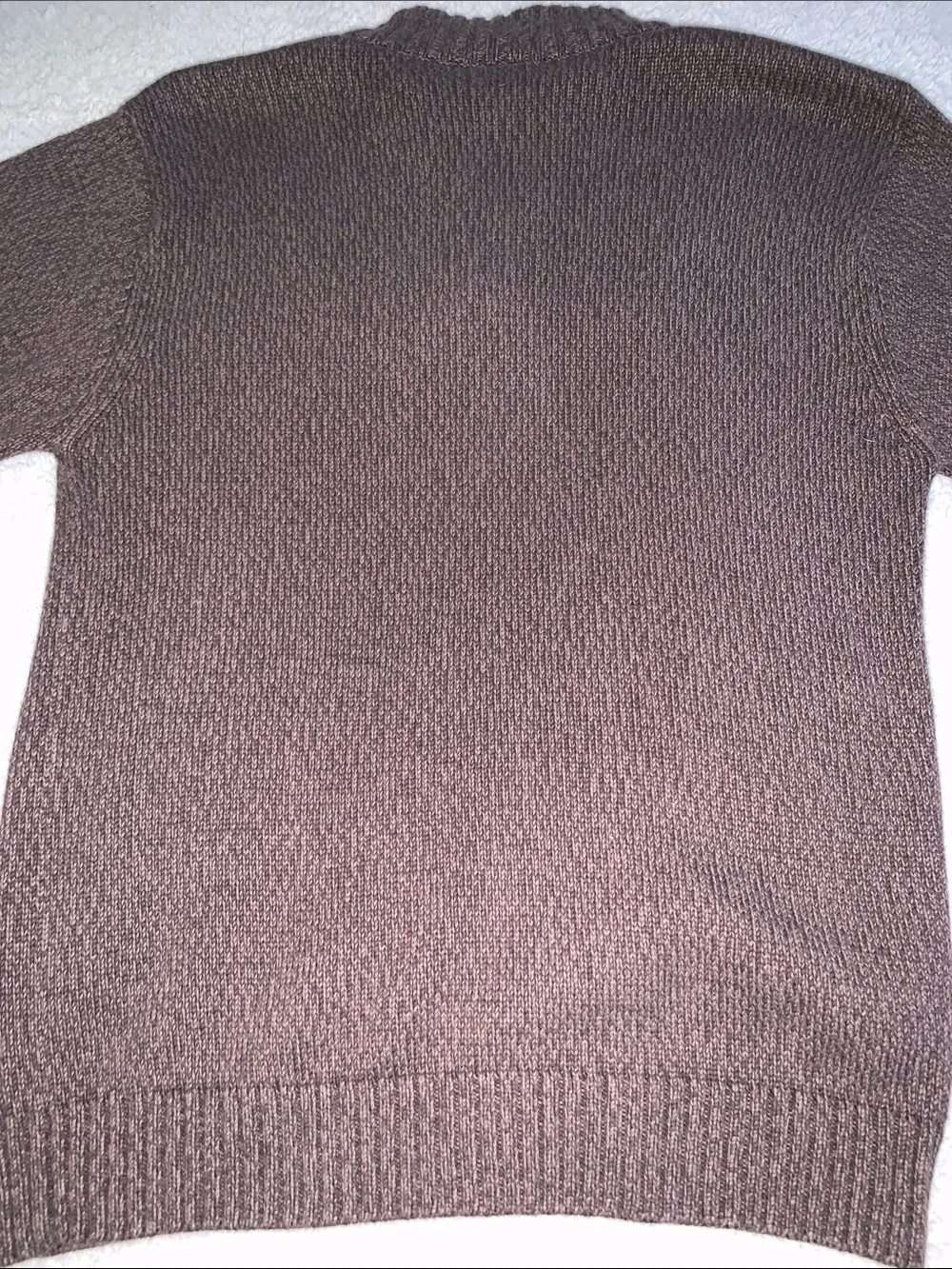 Gymboree Brown Quarter Zip Sweater 8 EUC Boys